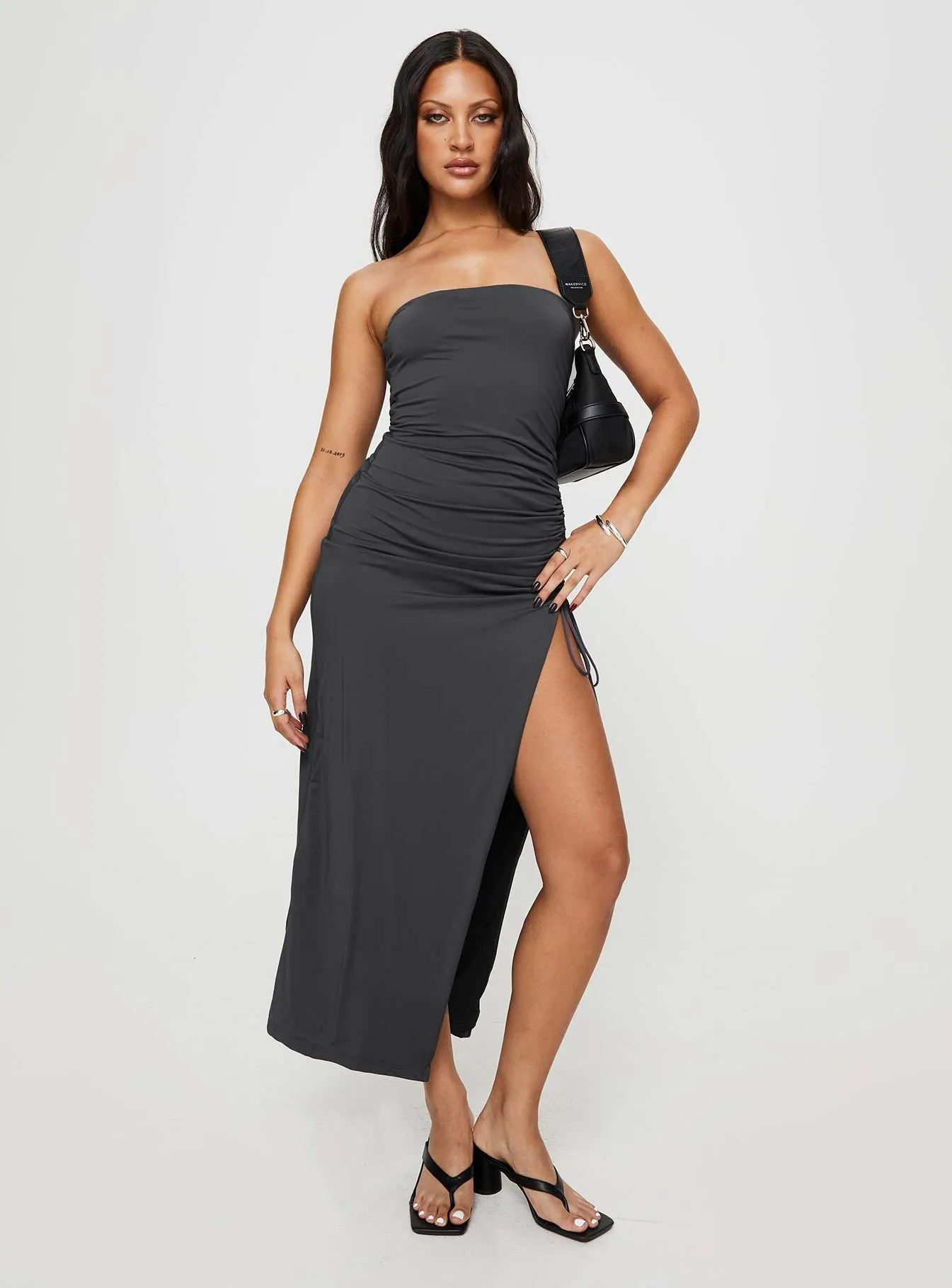 Caprani Maxi Dress Grey sold by Princess Polly product image thumbnail 2