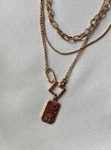 Lonix Necklace Gold sold by Princess Polly