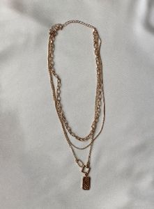 Lonix Necklace Gold sold by Princess Polly