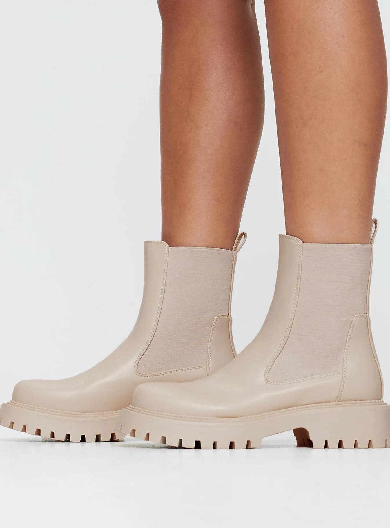 Elijah Boots Cream sold by Princess Polly product image thumbnail 3