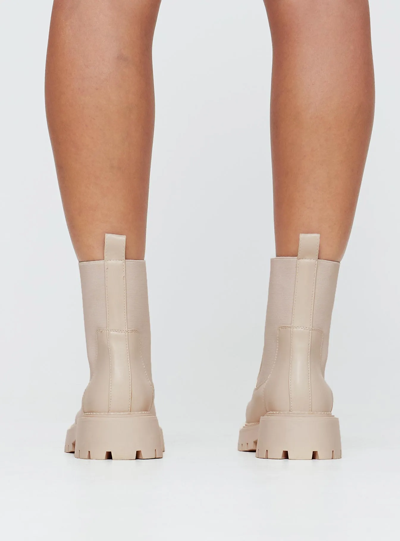 Elijah Boots Cream sold by Princess Polly product image thumbnail 4