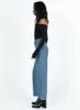 Booran Wide Leg Mid Wash Denim Jean sold by Princess Polly