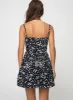 Mckilah Mini Dress Black Floral sold by Princess Polly