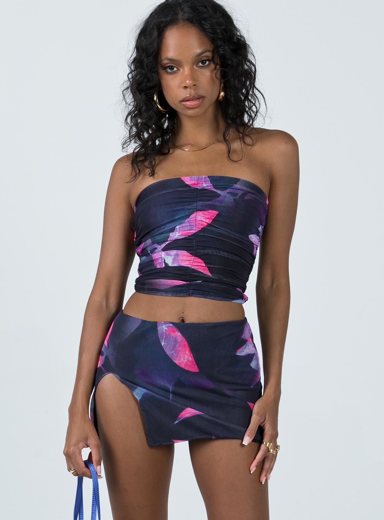 Tammin Mini Skirt Multi sold by Princess Polly product image thumbnail 2