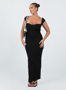 Larissa Maxi Dress Black sold by Princess Polly