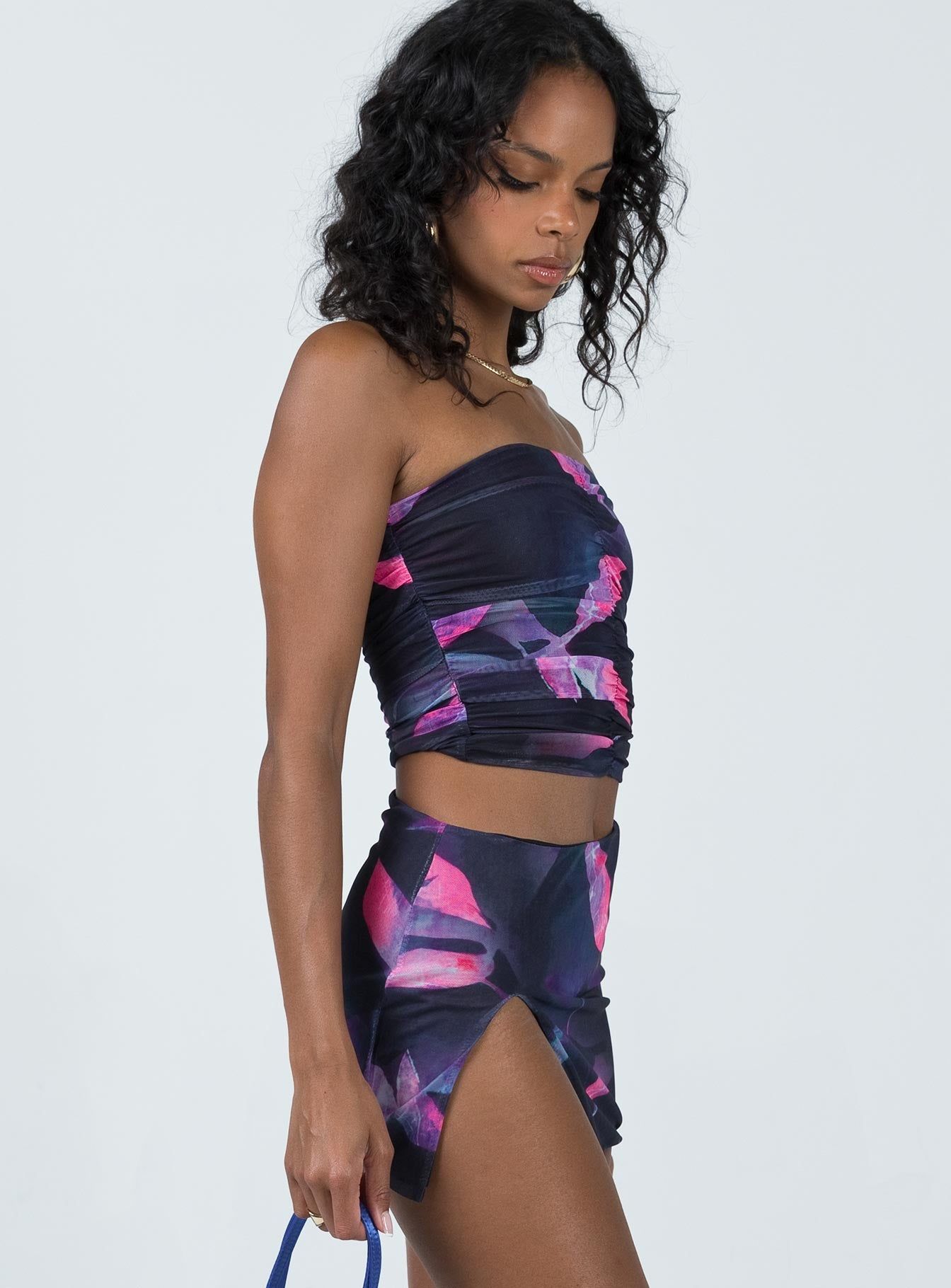 Tammin Mini Skirt Multi sold by Princess Polly product image thumbnail 4