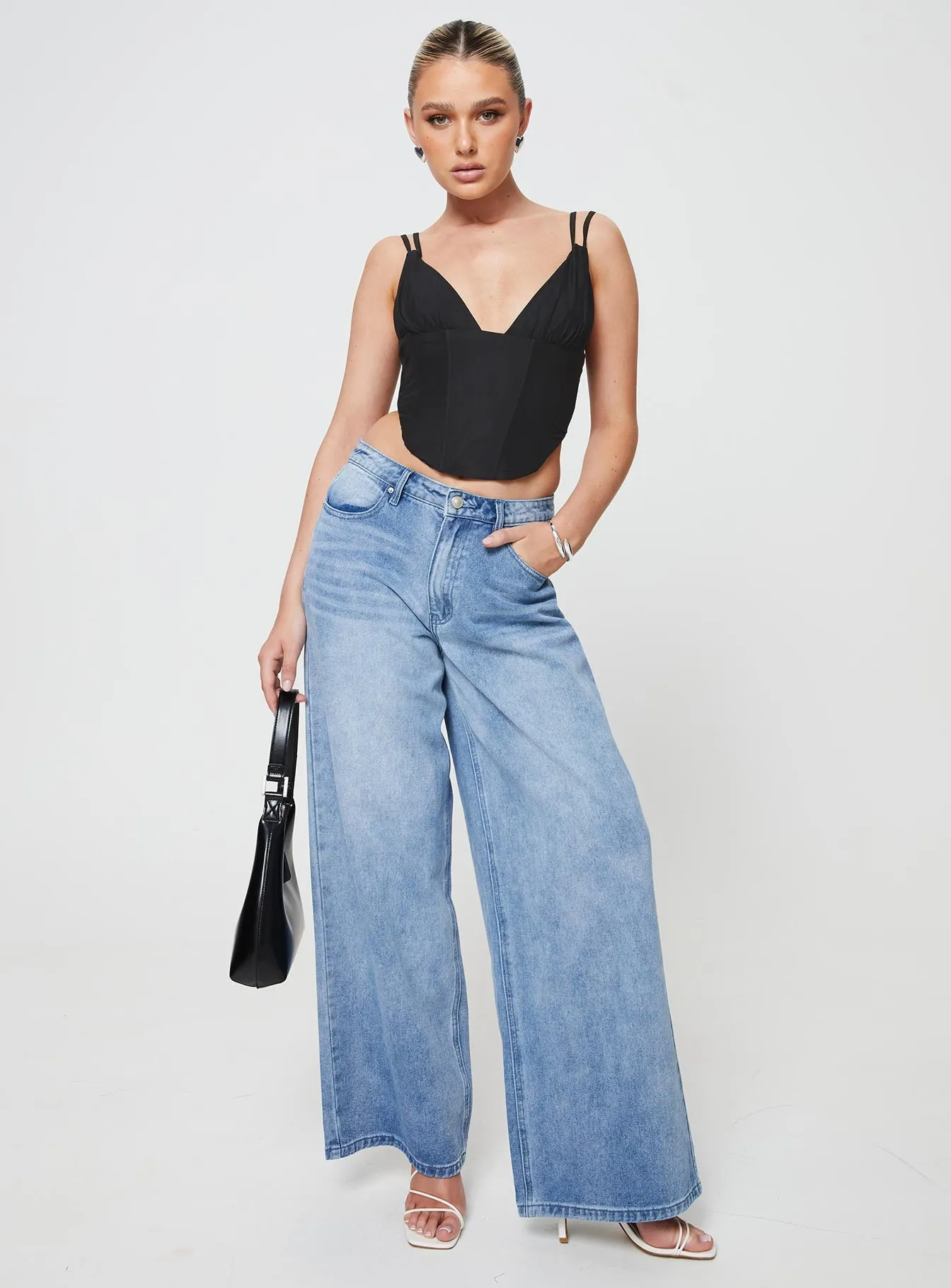 Bovelli Top Black sold by Princess Polly product image thumbnail 3