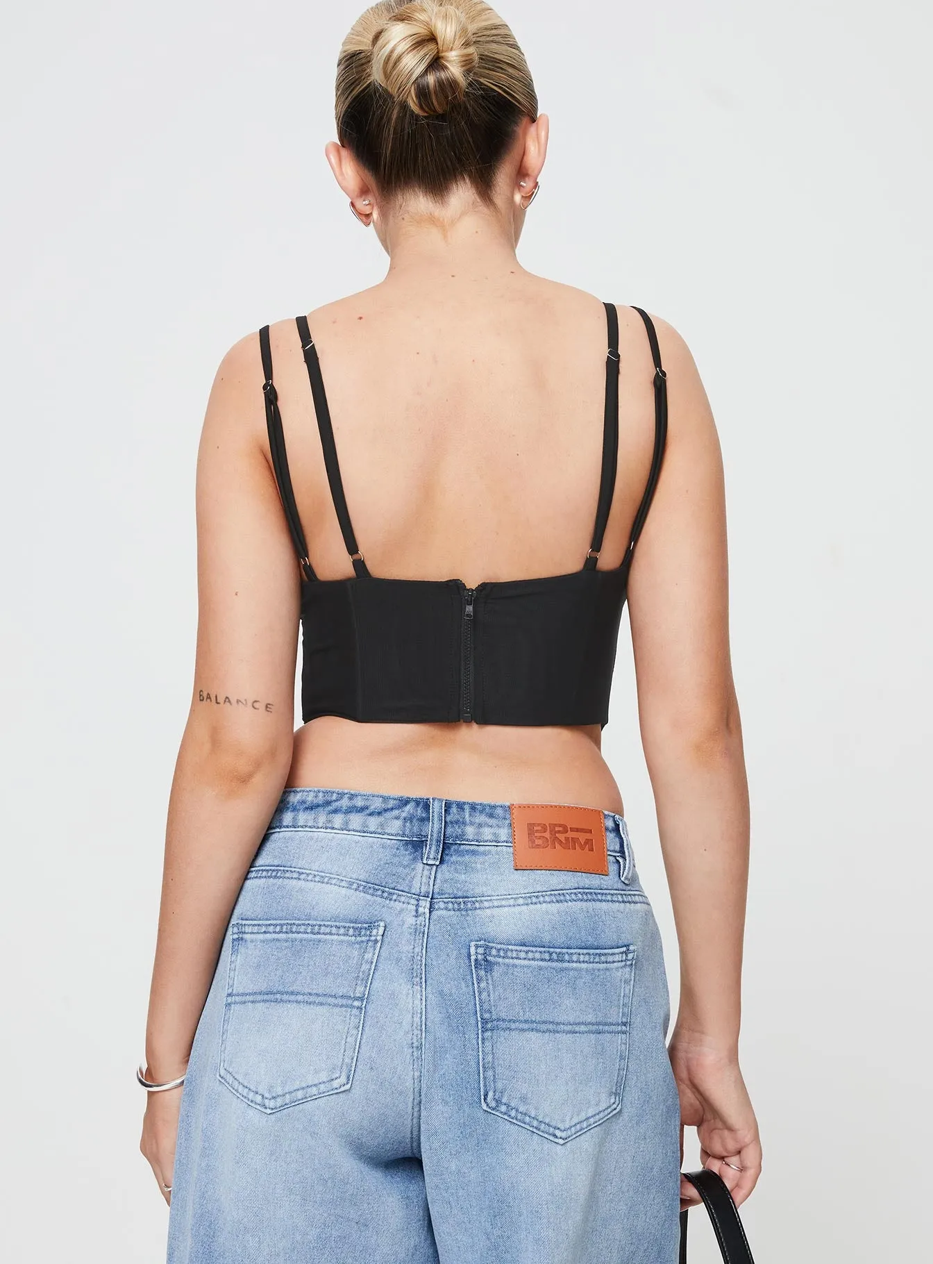 Bovelli Top Black sold by Princess Polly product image thumbnail 5