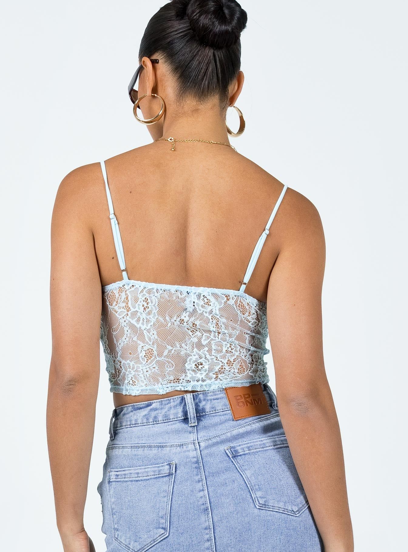 Marcella Top Blue sold by Princess Polly product image thumbnail 5