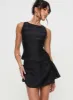 Perilla Mini Skirt Black sold by Princess Polly