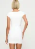 Clyne Mini Dress White sold by Princess Polly