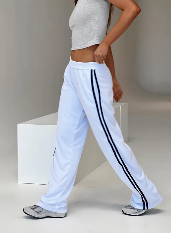 Coze Wide Leg Pants White sold by Princess Polly