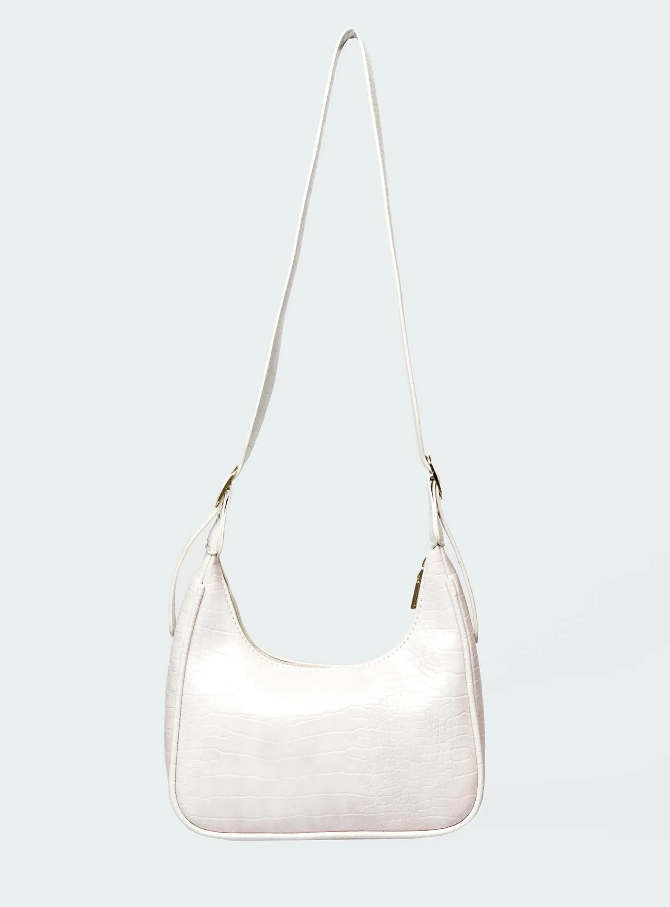 Ludo Shoulder Bag Beige Croc sold by Princess Polly product image thumbnail 2