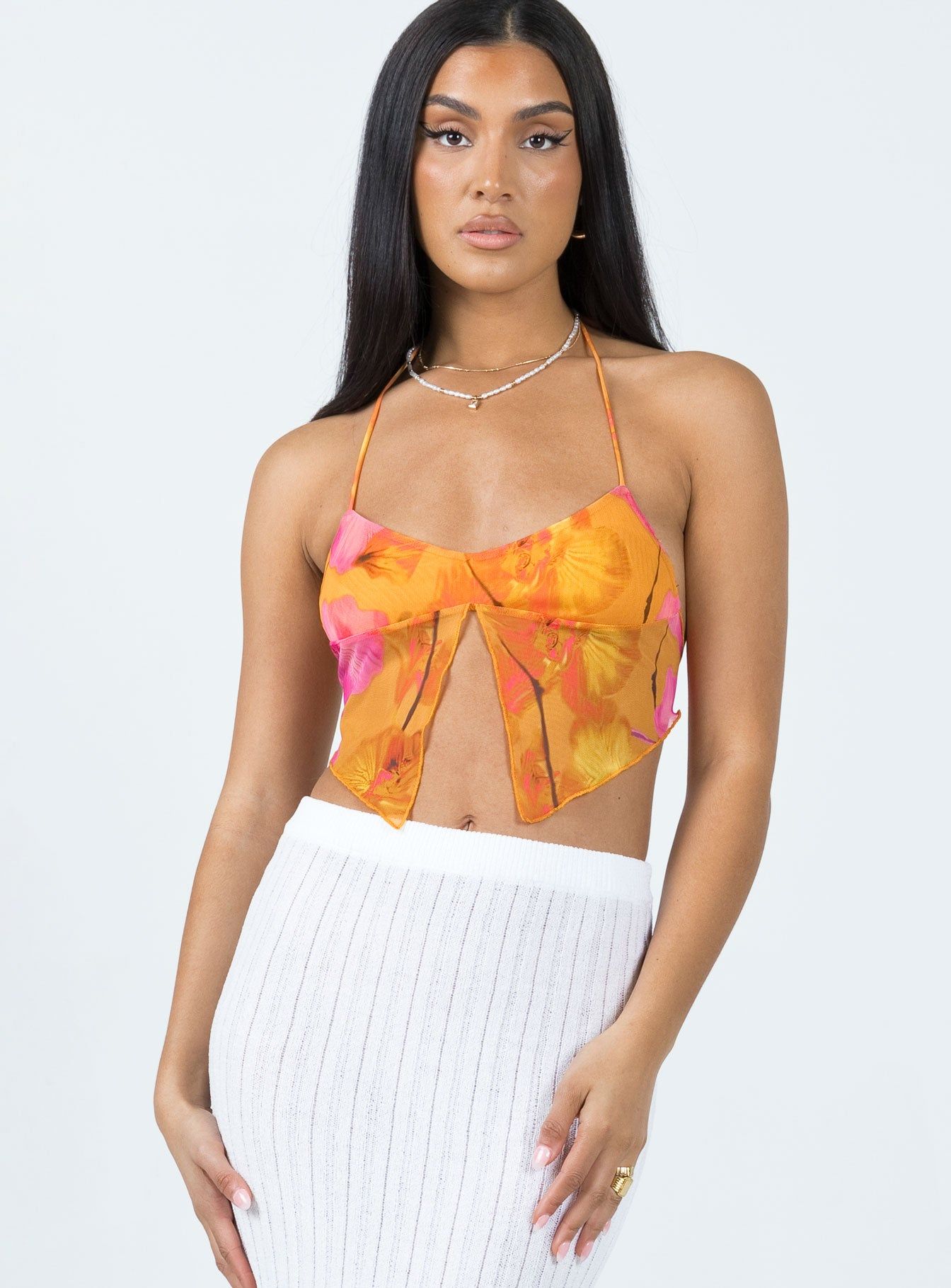 Motel Shaman Top Orange sold by Princess Polly product image thumbnail 2