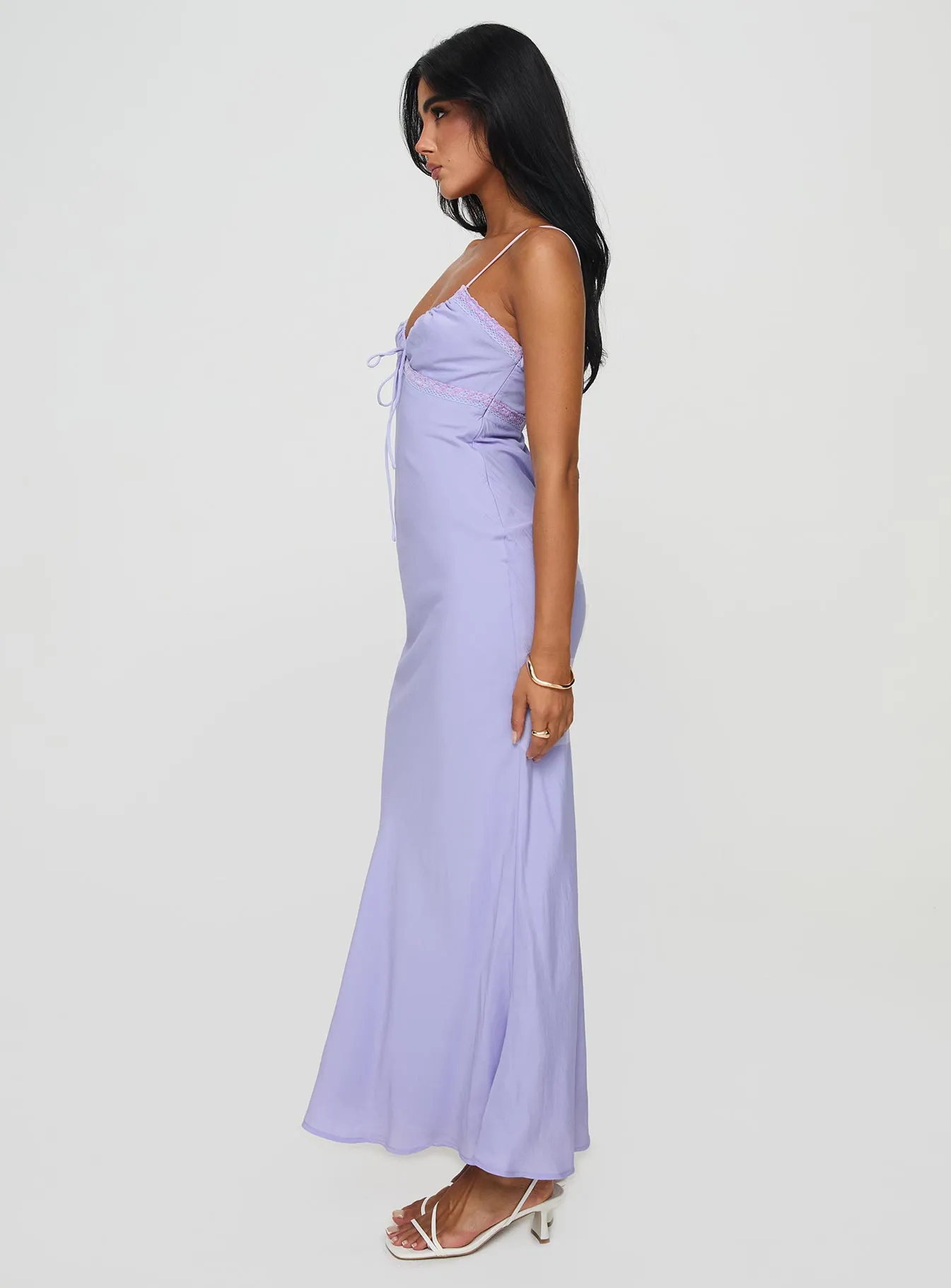 Emily Maxi Dress Lilac sold by Princess Polly product image thumbnail 4