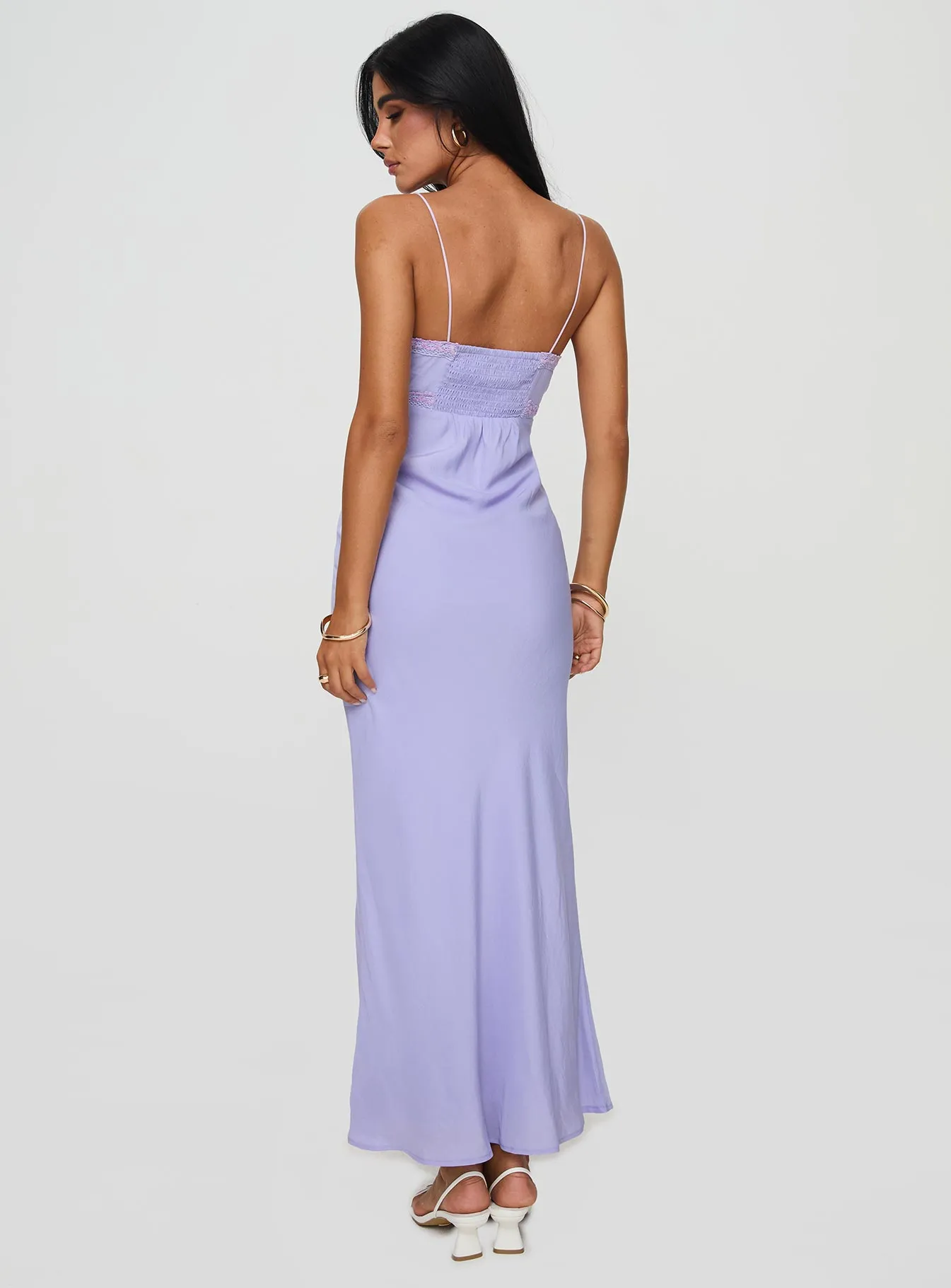 Emily Maxi Dress Lilac sold by Princess Polly product image thumbnail 5