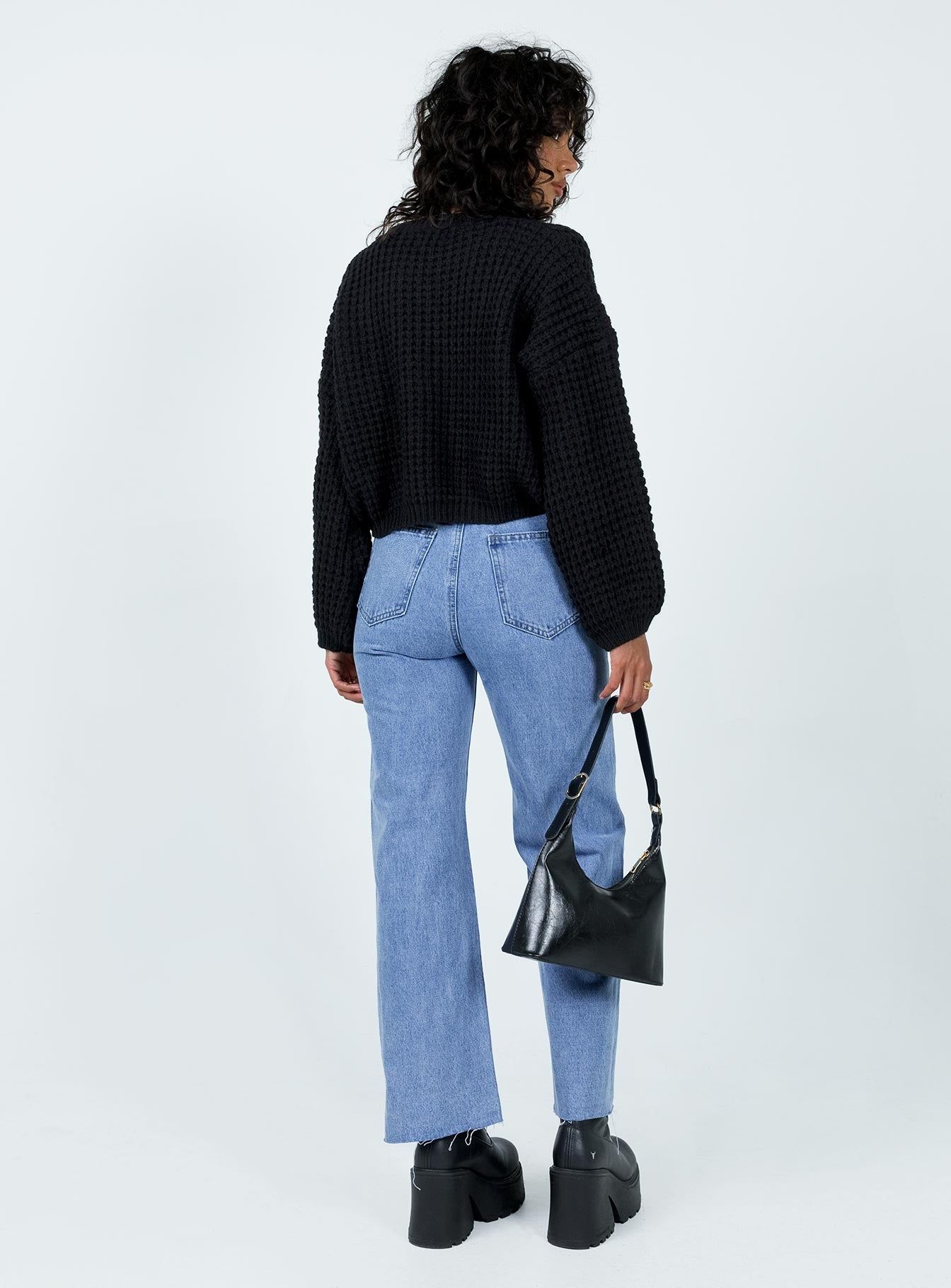 Boundless Denim Jeans Mid Wash sold by Princess Polly product image thumbnail 4