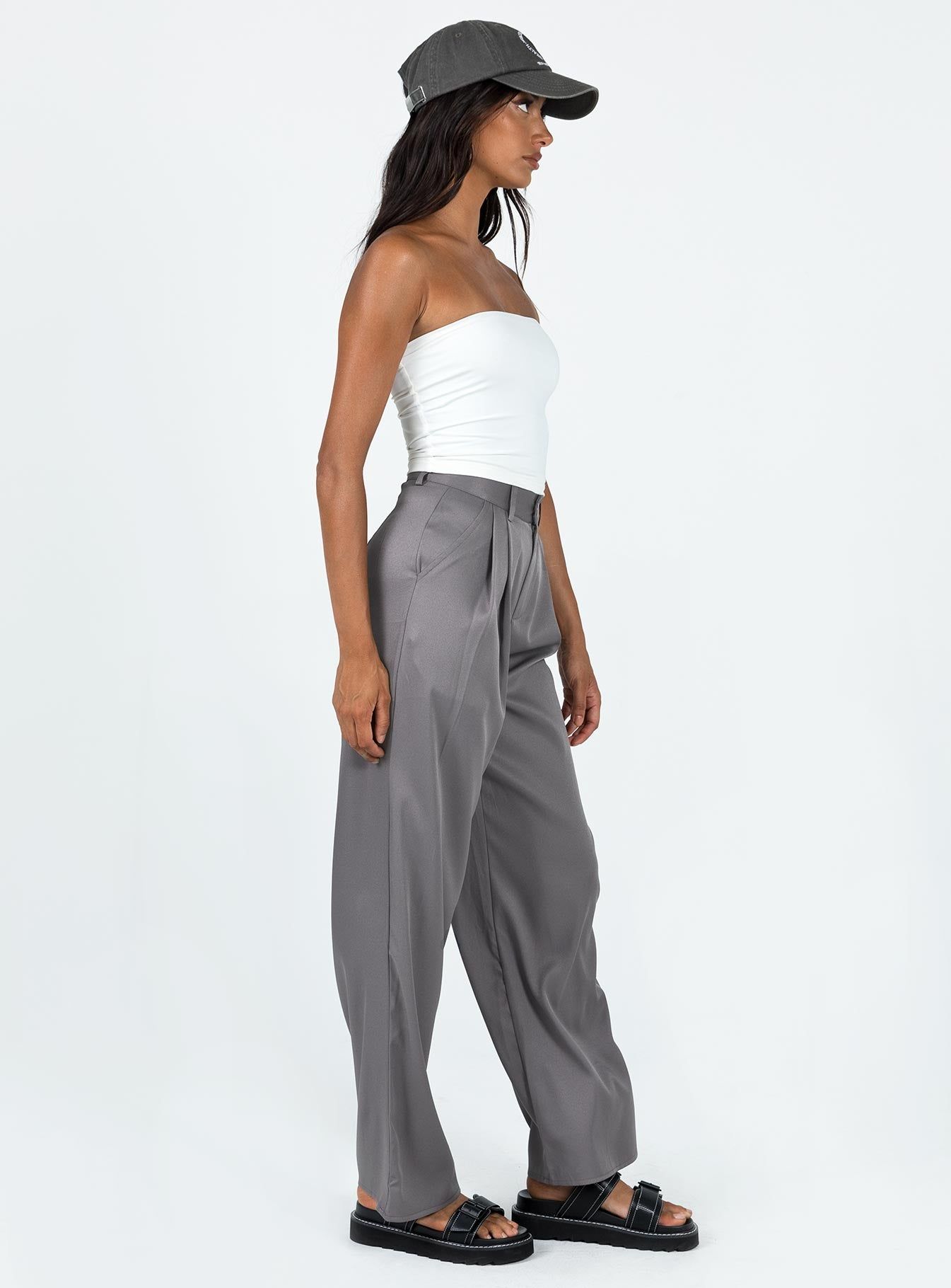 Deagon Pants Grey sold by Princess Polly product image thumbnail 3
