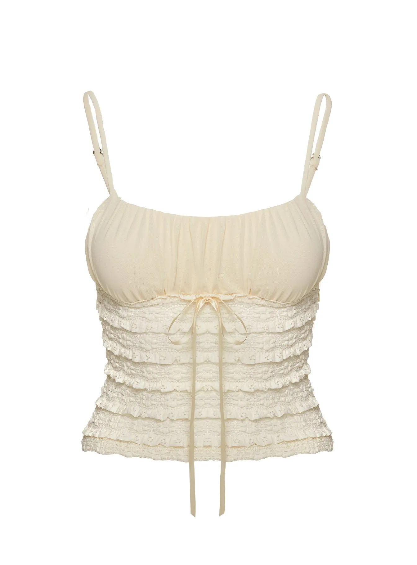 Alfredo Top Cream sold by Princess Polly product image thumbnail 5