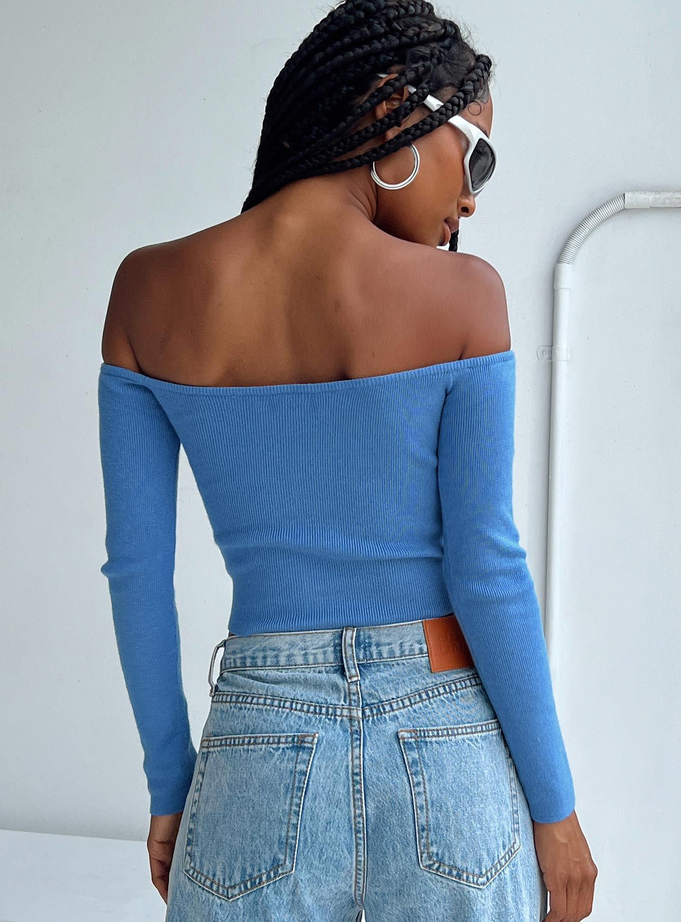 Corben Top Blue sold by Princess Polly product image thumbnail 4