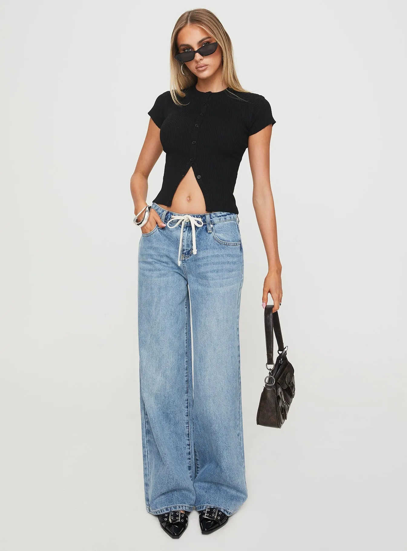 Suzu Knit Top Black sold by Princess Polly product image thumbnail 3