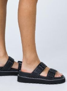 Ma Belle Sandals Contrast Stitch sold by Princess Polly