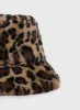 Frankle Faux Fur Bucket Hat Leopard sold by Princess Polly