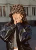 Frankle Faux Fur Bucket Hat Leopard sold by Princess Polly