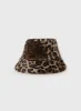 Frankle Faux Fur Bucket Hat Leopard sold by Princess Polly