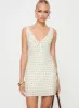 Bareena Mini Dress Cream sold by Princess Polly