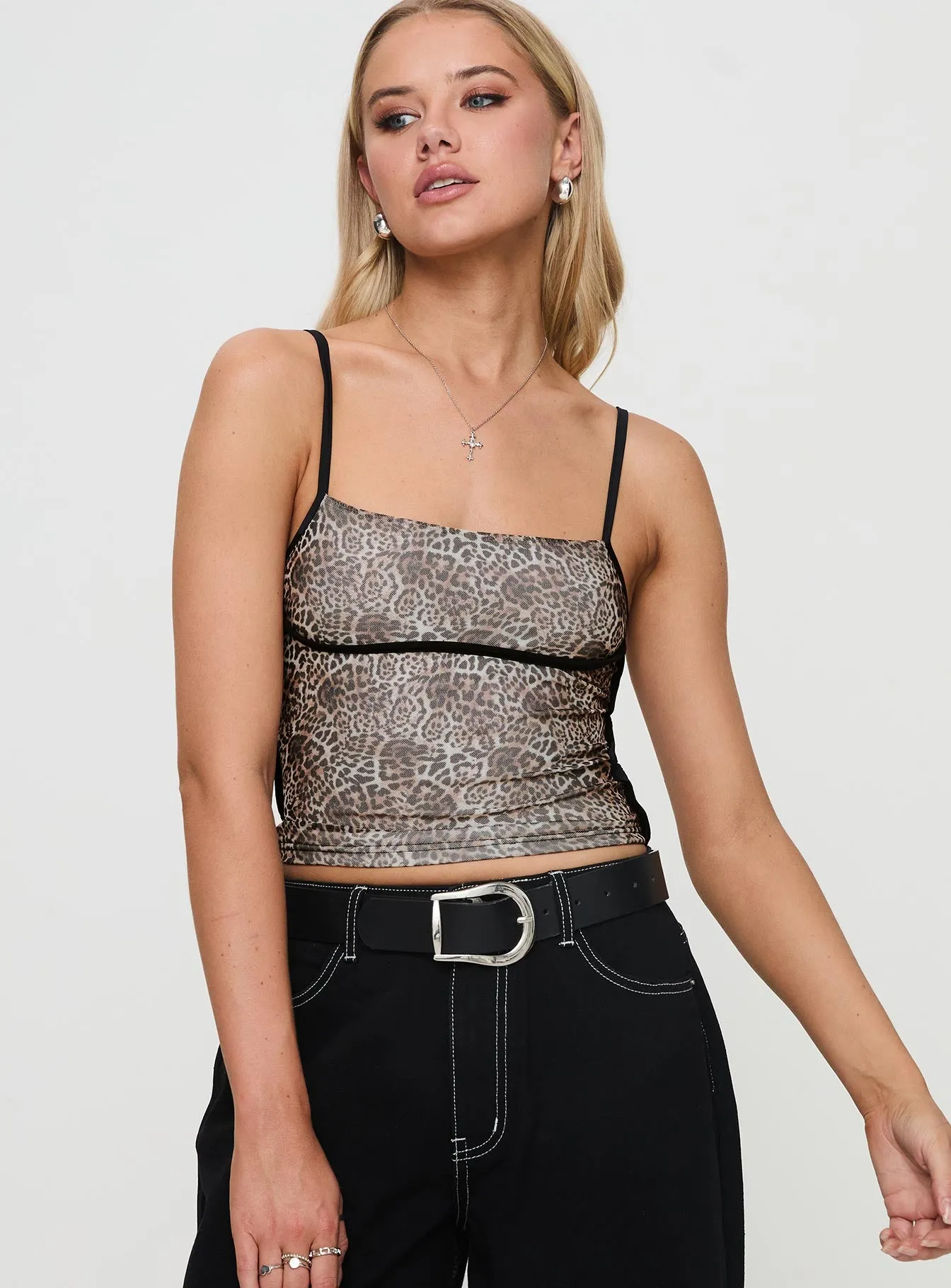 Maidenwell Contrast Top Multi sold by Princess Polly product image thumbnail 2