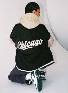 Chicago Bomber Jacket Black sold by Princess Polly