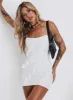 Pennell Mini Dress White sold by Princess Polly