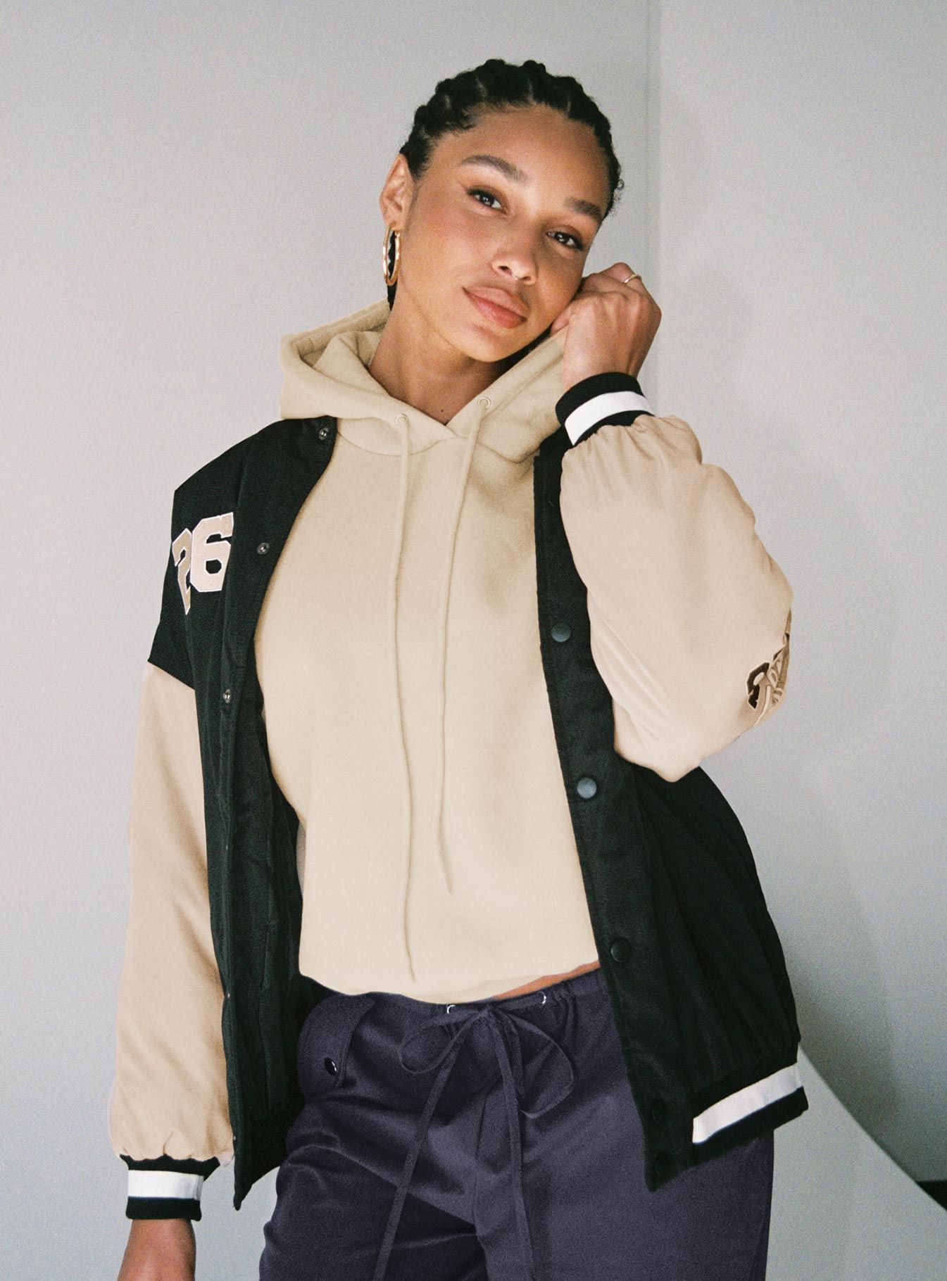 Chicago Bomber Jacket Black sold by Princess Polly product image thumbnail 2