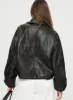Nirvana Bomber Jacket Onyx sold by Princess Polly