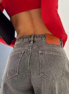 Dami Wide Leg Jeans Black sold by Princess Polly