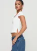 Rehna Short Sleeve Top White sold by Princess Polly