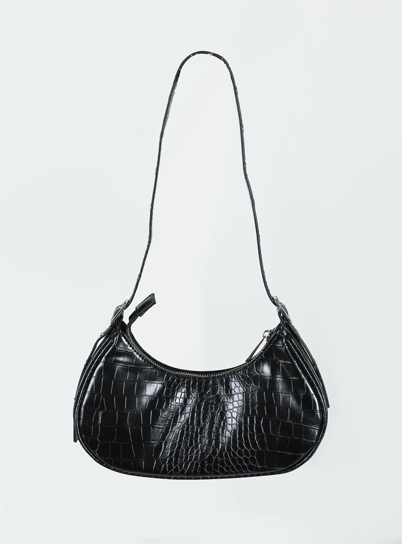 Peta & Jain Moto Black Croc sold by Princess Polly product image thumbnail 3