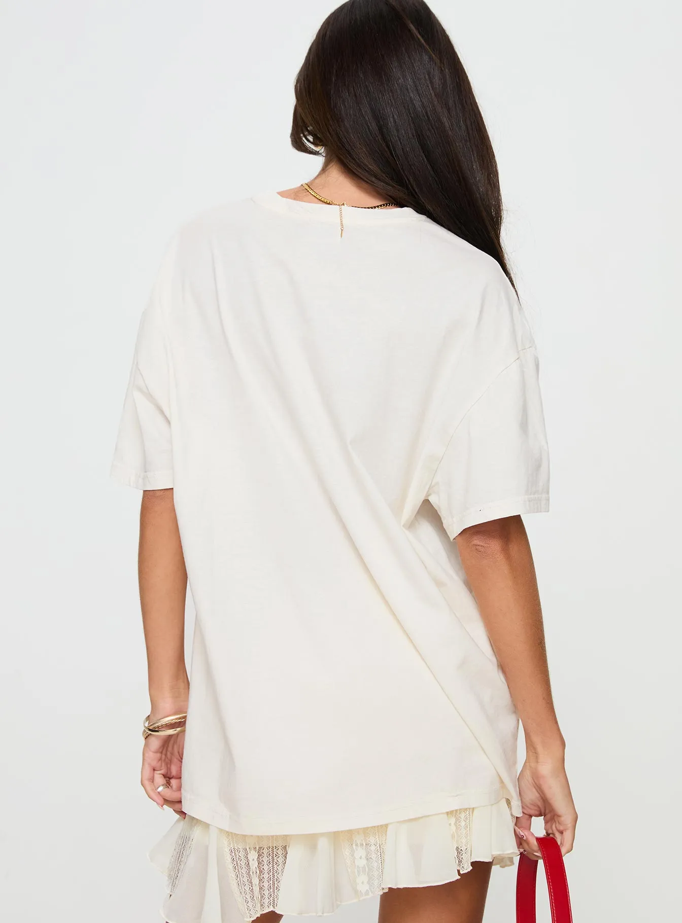 All My Love Bow Tee White sold by Princess Polly product image thumbnail 5