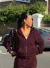 All Day Oversized Hoodie Wine sold by Princess Polly