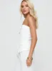 Change It Up Strapless Top White sold by Princess Polly
