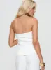 Change It Up Strapless Top White sold by Princess Polly