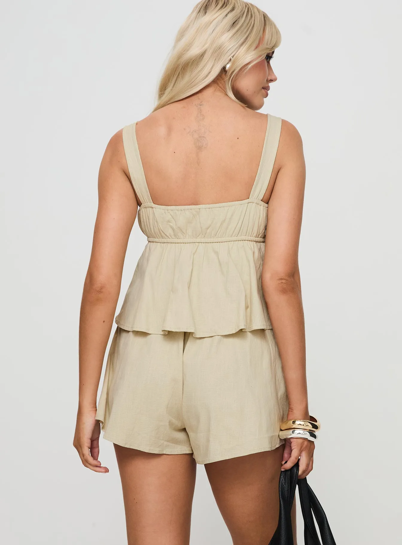 Spectra Romper Beige sold by Princess Polly product image thumbnail 4