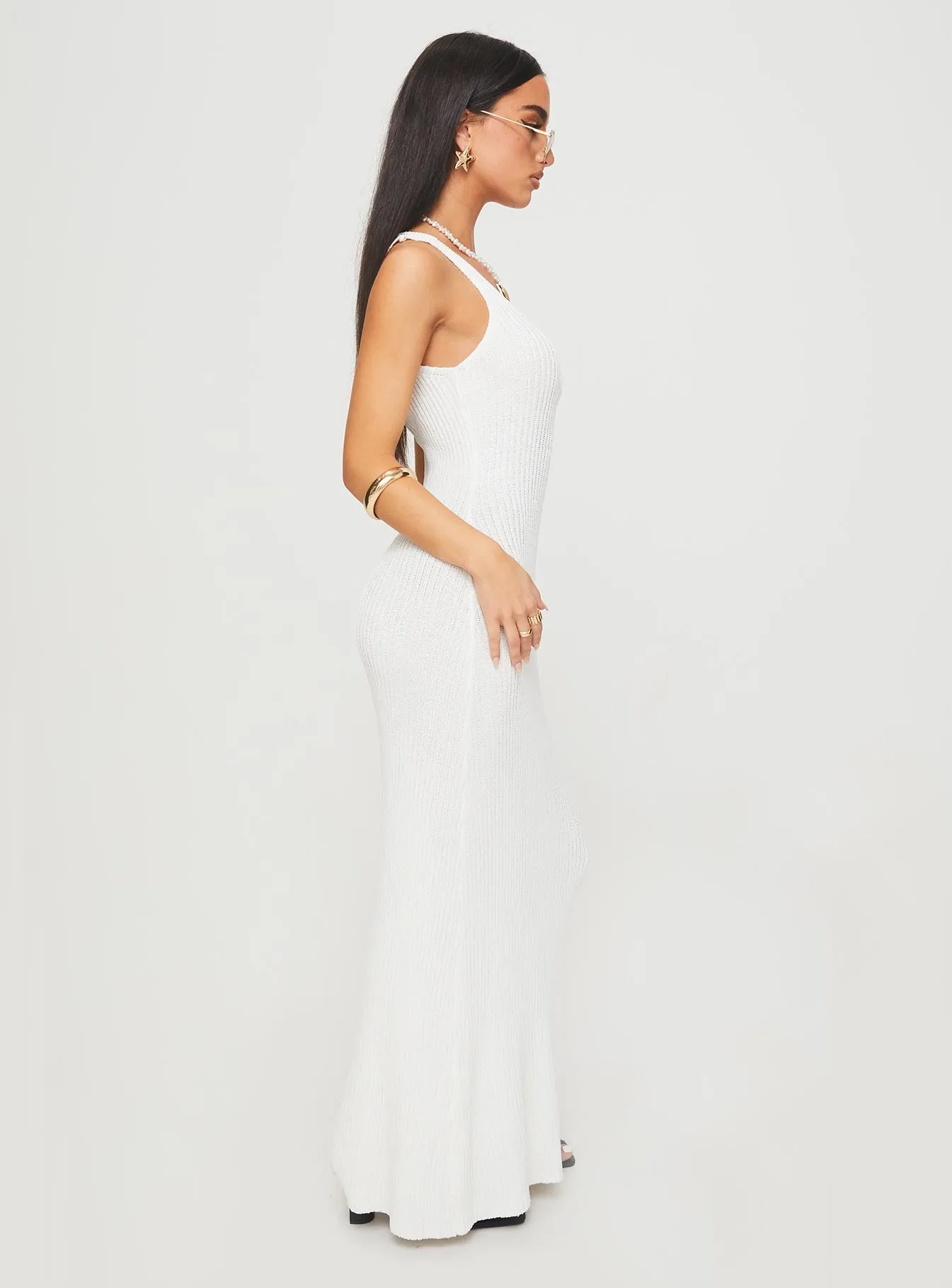 Spirited Maxi Dress White sold by Princess Polly product image thumbnail 4