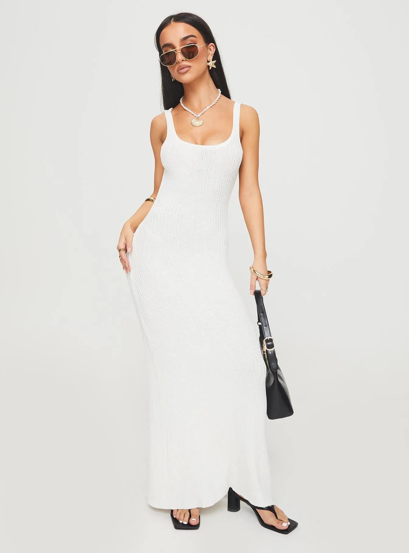 Spirited Maxi Dress White sold by Princess Polly product image thumbnail 2