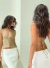 Zachariah Halter Top Brown sold by Princess Polly