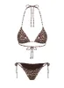Nevaeh Triangle Bikini Top Leopard sold by Princess Polly