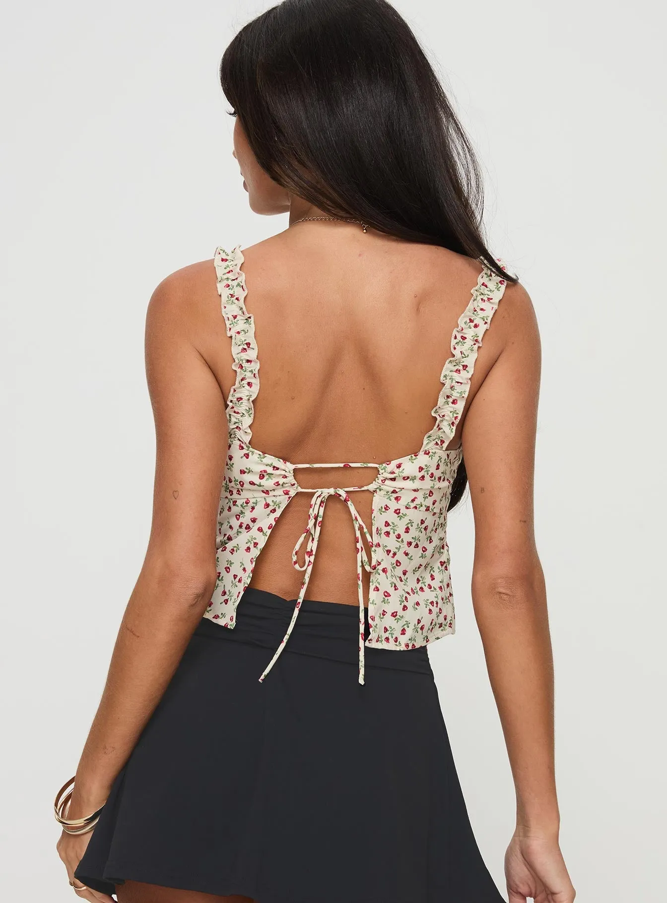 Poppyseed Top Yellow / Floral sold by Princess Polly product image thumbnail 5