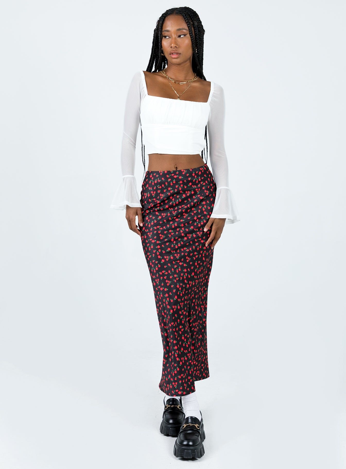 Rankin Long Sleeve Top White sold by Princess Polly product image thumbnail 3