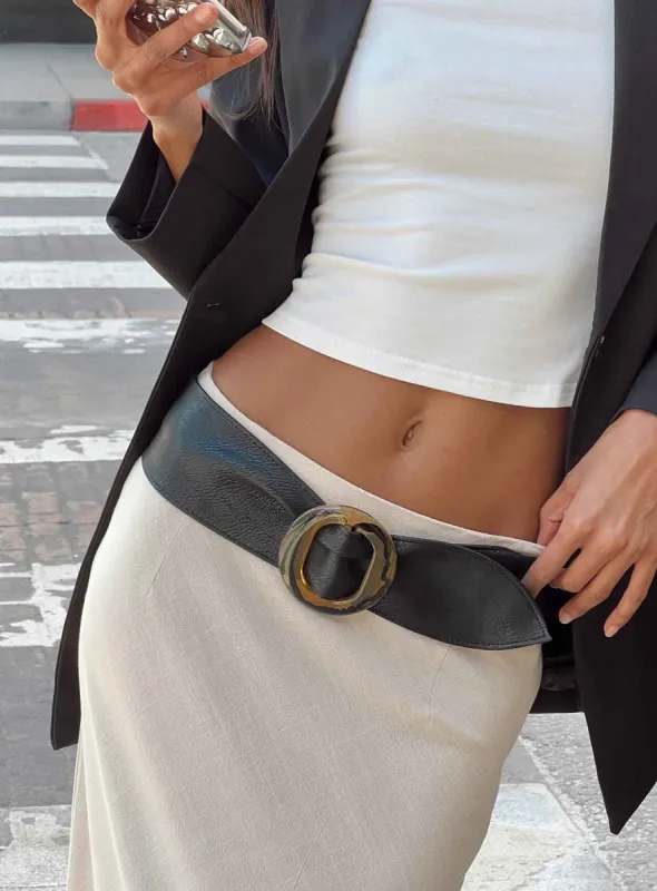Kaylem Belt Black sold by Princess Polly